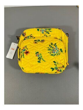 Lug Ranger and Rodeo 2 Floral RFID Crossbody Bag with Wallet - Bouquet Yellow
